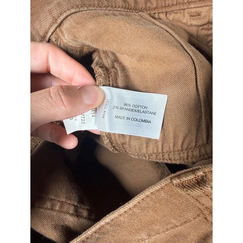Orvis Men's 36x30 Brown Utility Double Knee Canvas Field Pants Hunting Outdoor